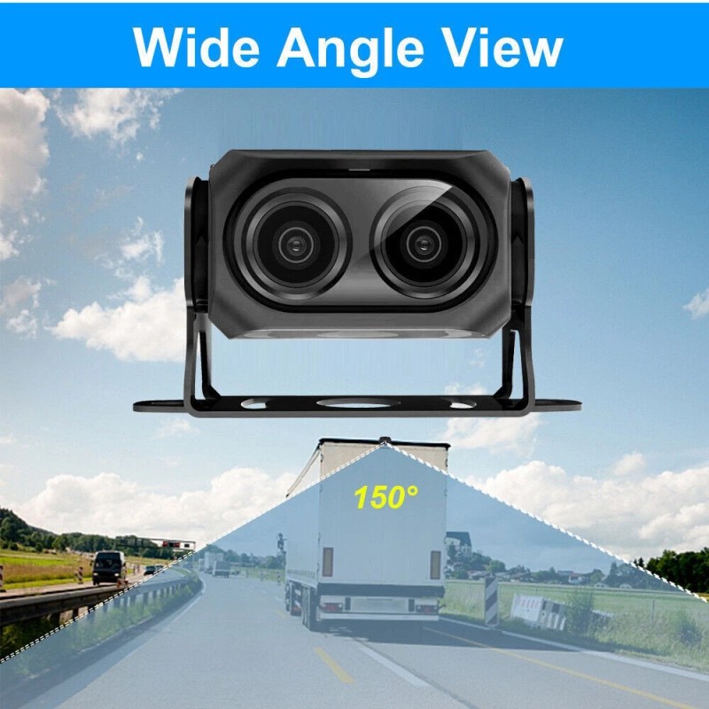 Yuanting 7" Touchscreen Monitor DVR Dash Cam Backup Rear View