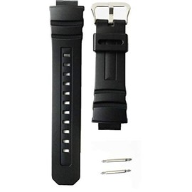 Casio AW-590, AW-591, AWG-100BR, AWG-100, AWG-101, AWG-M100,G-7700,G-7710 Series Band (Belt) + Spring Bars Included