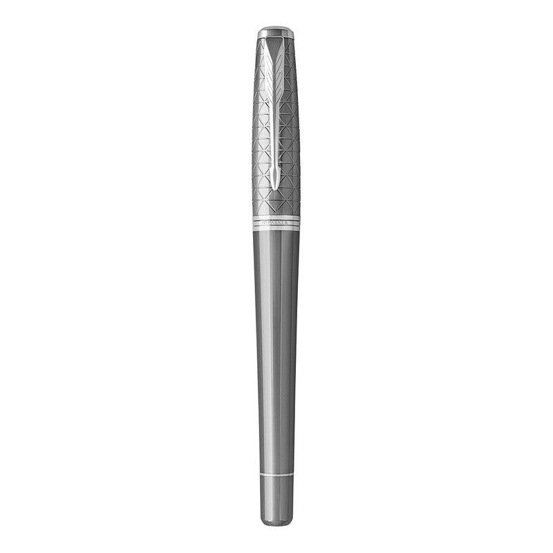 Parker Urban Premium Metal Fountain Pen - Silver Powder with