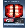 Nilight Taillight Assembly for 2014-2019 Chevy Silverado 1500 2500 HD