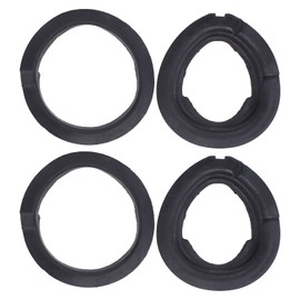 Doo Engy Spring Pad Spring Plate Spring Rubber Pads Front Axle Front Lower and Upper for 3 Series E46 5 Series E39 E60 E61 6 Series E63 E64