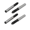 uxcell M6x21mmx50mm 45# Carbon Steel External Thread Metric Taper Pin