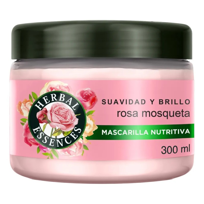 Mascarilla Capilar Herbal Essences Rosa Mosqueta 300 ml