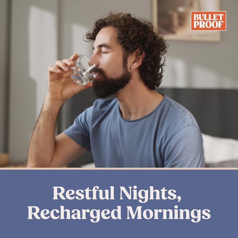 Bulletproof Sleep Mode Softgels, 60 Count, Supplement with Brain Octane