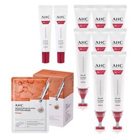 AHC Eye Cream Season 14 Full Lift 40ml 8 pieces + 12ml 2 pieces + Firming 25 sheets / AHC 아이크림 시즌14 풀 리프트 40ml 8개+12ml 2개+퍼밍 25매
