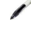 DOLLAR ClearStic Ballpoint Pens, BLACK, Medium Point (1.0mm), Pack of