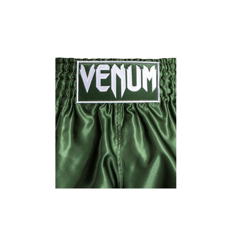 Venum Classic Muay Thai Shorts Khaki/White