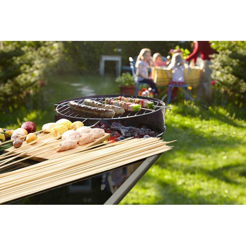 300 PCS Bamboo Marshmallow Roasting Sticks, SMores Skewers for Fire