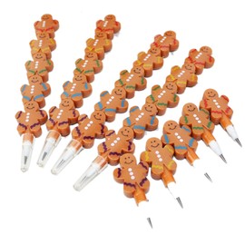 Yoowish Stackable Pencils, HB Refillable Non-Sharpening Stacking Colored Pencils Set for Students, Teachers, Office, Birthday Party Favors Supplies (Chrismas style)