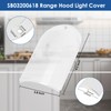 SB03200618 Range Hood Light Diffuser Lens Cover Replacement Compatible with
