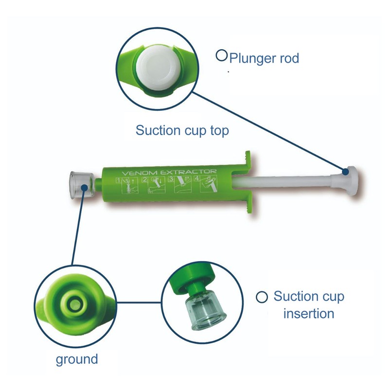 Bite Sucker Promote Healing Vacuum Negative Pressure Bite Extractor Tool