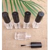 Ebonee 5ml Transparent Empty DIY Nail Polish Bottles Containers for