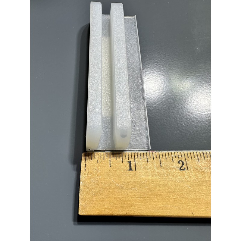 G1125/HARD-1300 Shower Door Panel Guide - Nylon w/Tape