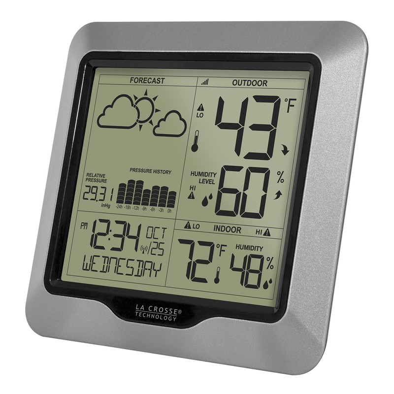 La Crosse Technology Advanced Wireless Weather Station: Dynamic Icons, Barometric