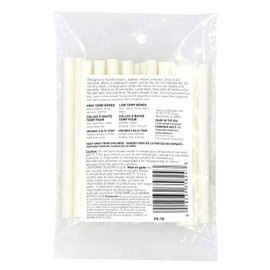 Surebonder Fabric Hot Glue Stick, Mini Size 4" L, 5/16" D - 18 Pack, Machine Washable, Use with High Temperature Glue Guns - Made in USA (FS-18), Creamy White | Surebonder