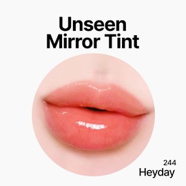 Oddtype Unseen Mirror Lip Tint, High-Gloss, Non-Sticky, Long-Lasting Stain, Blendablem, Clear Shades 3.5g (Heyday, 1 OZ)