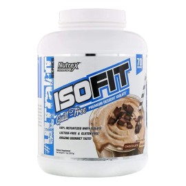 💪 Nutrex Isofit 5 lbs | 70 Servicios | Proteína Aislada | Todos los Sabores | Sabor Premium | Bajo en Azúcar