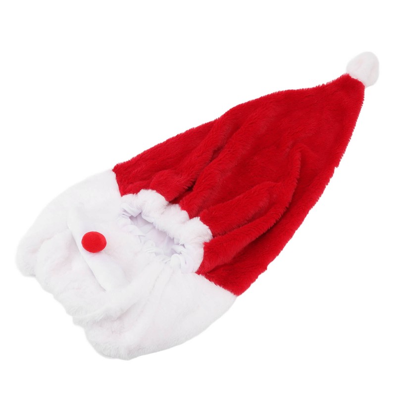 Christmas Helmet Cover Plush Scratch Proof Motorcycle Helmet Hat for