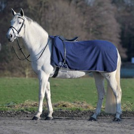 Waldhausen Fleece Ausreiten blanket Economic - Navy, WB