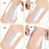 Cinta Anti Rozaduras Para Muslos Transparente Impermeable 5 Unidades Cinta