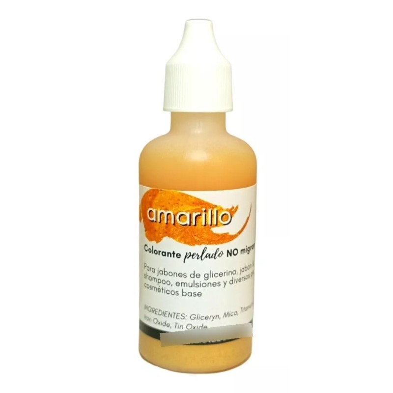 Hazlo Tu Belleza Colorante No Migrante Amarillo Perlado P/ Jabón