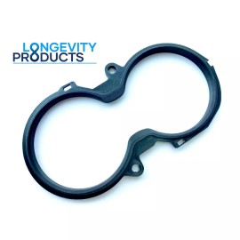 Longevity Products Cup Holder Trim Replacement for 2011-2021 Jeep Grand Cherokee WK2  - Black LHD