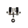 jiffybagtackle 3 X Adjustable Stainless Steel Butt Rests/Back Grips. Suits