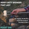 Jolly Green Products Rotating Marshmallow Roasting Sticks for Campfire &