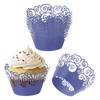 PATIKIL Cupcake Wrappers Paper, 50 Pack Baking Cups Standard Cloud