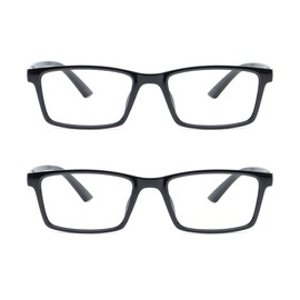 Mcoorn Lesebrille Anti Blaulicht Computer für Damen Herren, Lesehilfe Unkaputtbar Entspiegelt Flexibel, Dioptrien +2,00