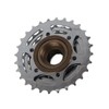 7 Speed Freewheel 13‑28T Bike Threaded Flywheel Silver Steel Bike