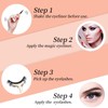 Davocy Magnetic Eyeliner for False Eyelash, No Glue Need, Suitable