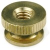 Knurled Thumb Nuts Brass Circular Knurl Nuts #12-24 Qty 25