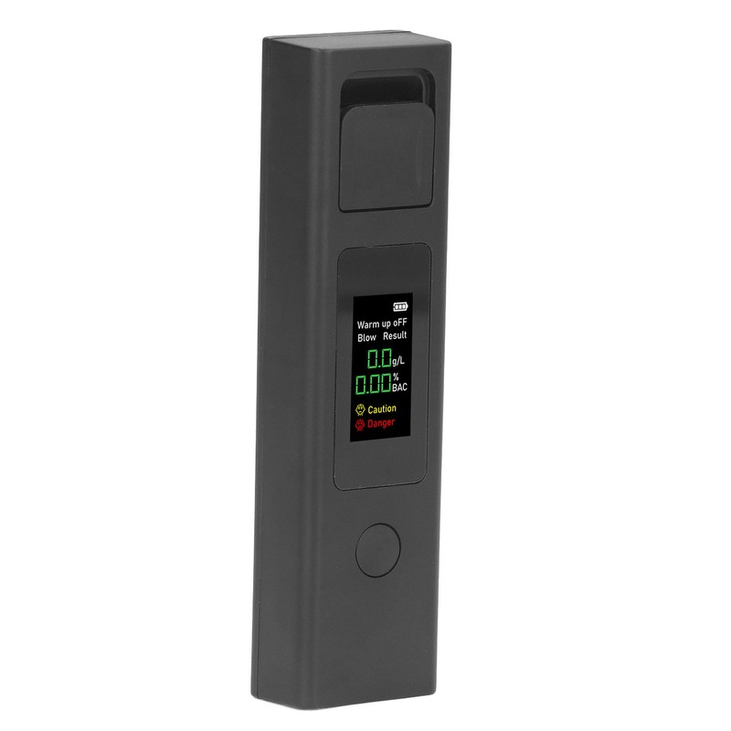Breathalyzer Small Portable Smart Quick Response Blowing LCD HD Three