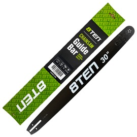 8TEN 30 Inch Chainsaw Guide Bar .050 3/8 98DL Chain for Husqvarna 372XP 365 Jonsered Makita Dolmar Solo Poulan Removable Sprocket