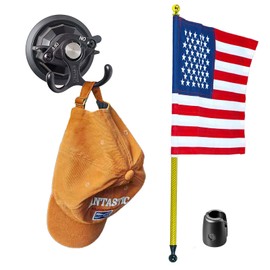 Suction cup flag holder set,office desk flag, car window flag holders