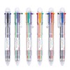 Shuttle Art Multi-Colored Ballpoint Pens, Multi-functional Pens, 6 Colors, Set