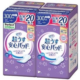Perfect Choice (パーフェクト チョイス) Perfect Choice Refree Ultra Thin Comfort Pads 300cc 20 sheets x 2 packs [Amazon.co.jp Exclusive]