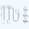 Automatic Fuel Transfer Pump, Flexible Intake Hose Fits Most Irregular