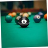 BESPORTBLE 2pcs Billiards Black Practice Cue The Cue Billiards Pool