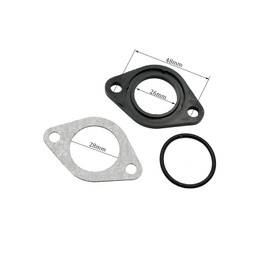 26mm Carburetor Carb Carby Intake Carb Manifold Gasket for 125cc 150cc PIT Dirt Bike Quad ATV Buggy Pack of 2