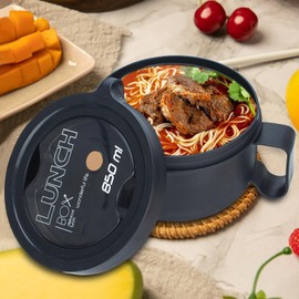 Microwave Ramen Bowl with Lid and Handle for Dorm Essentials,Microwave Soup Mugs Set of 2 for Soup and Instant Noodles,Oatmeal, Gumbo, Salad, BPA Free(Black Black)