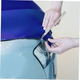 NOLITOY 1 Set Automotive Vinyl Tool Kit Dual Sided Squeegee Precision Cutter Durable for Car Wrapping Wallpaper Smoothing Applications