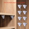 Shelf Support Peg, 5 mm Shelf Pins Heavy Duty Clear
