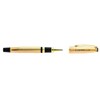Thomas Earnshaw Longcase Gold Plated Roller Pen - Black