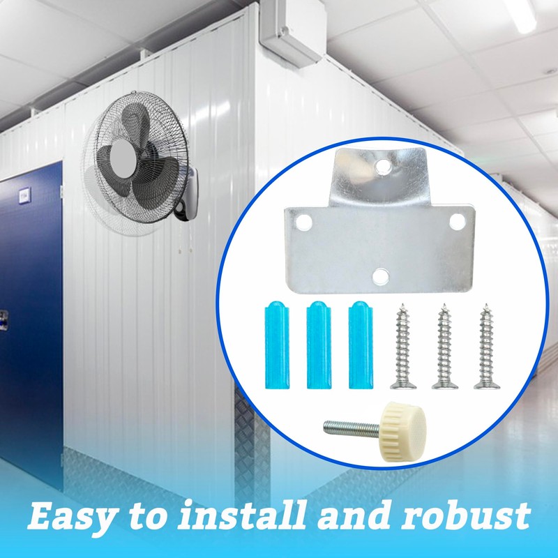 LUTQ Heavy Duty Fan Mounting Bracket, Solid Steel Wall Mount