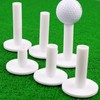 CHAMPKEY Premium Rubber Golf Tees | Excellent Durability and Stability