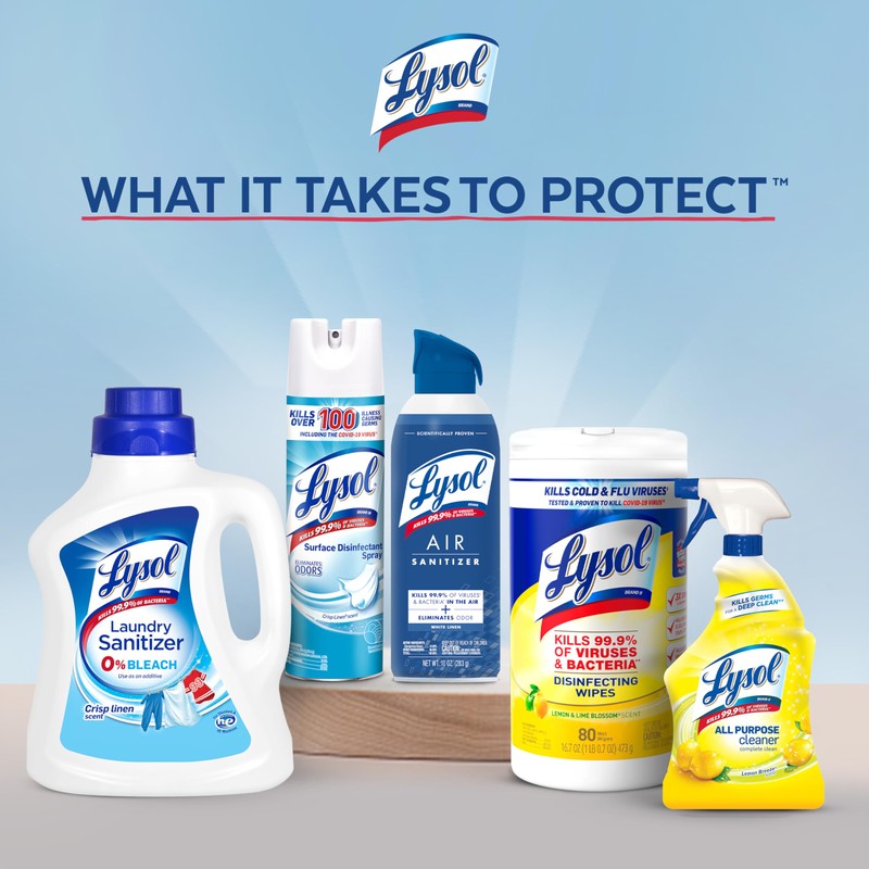 Lysol Disinfectant Wipes Multi-Surface Antibacterial Cleaning Wipes, Dorm Room Essentials