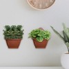 PHG Stylish Wall Flower Planters | Elegant Outdoor Plastic Planters