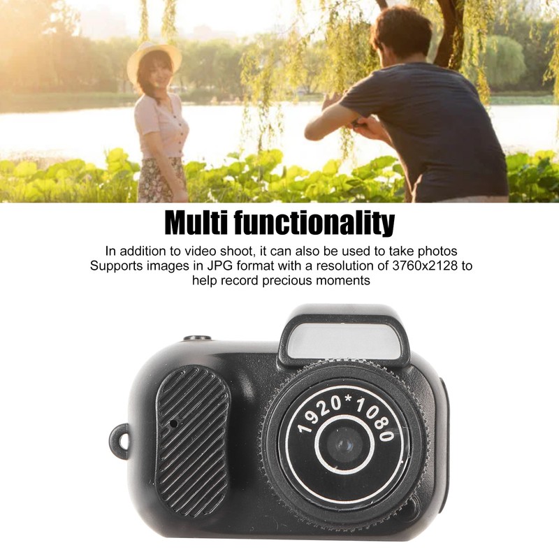 Portable Mini DV Digital Camera with 0.96inch Display 1080P Retro